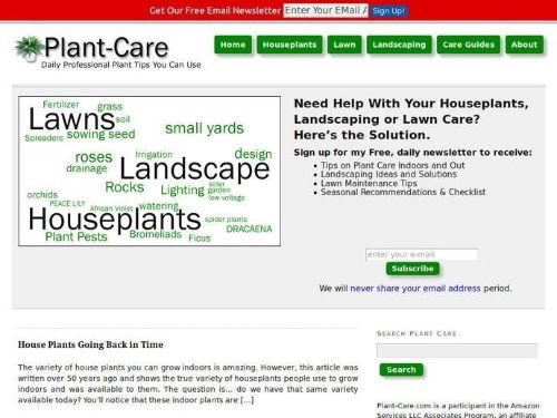 Plant-Care.com Promo Codes & Coupons