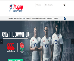 Rugby Factory Shop Promo Codes & Coupons