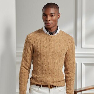 Ralph Lauren Cable-Knit Cashmere Sweater-AR