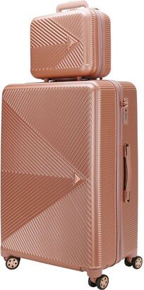 Felicity Carry-On Hardside Spinner And Cosmetic Case Set 2 Pieces