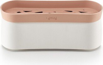 Microwave Pasta Cooker with Lid, Terracotta