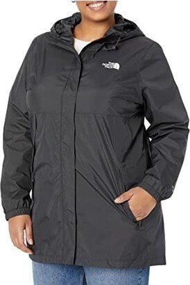 Plus Size Antora Parka (Asphalt Grey) Women's Clothing