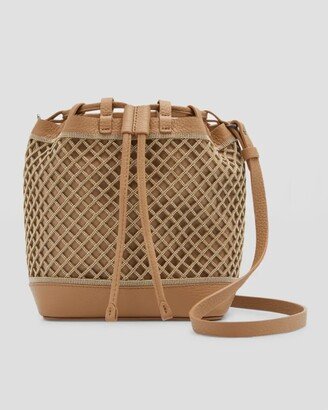 Monili Caged Drawstring Bucket Bag