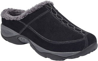 Exchange Faux Shearling Trim Clog