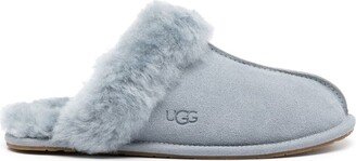 Scuffette II fur-trimmed slippers-AA