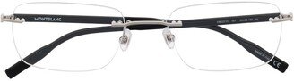 Rectangular Frame Glasses-CH