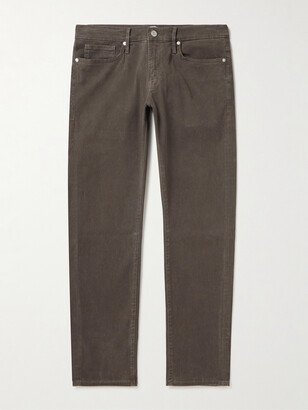 L'Homme Slim-Fit Stretch Lyocell-Blend Trousers-AA