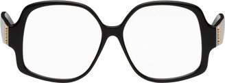 Black Round Glasses-AB