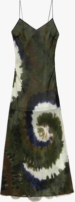 Sheer Tie Dye Cami Dress