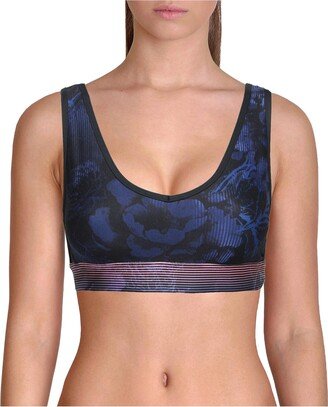 Womens Floral Fitness Sports Bra