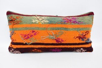 Kilim Pillow, Antique Pillows, Pillow Covers, Orange Case, Patterned Kids Throw 1011