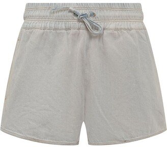 Drawstring Denim Short