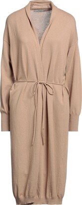 ANGELA DAVIS Midi Dress Camel