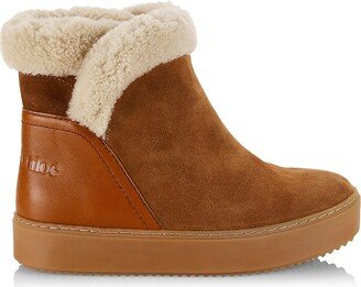 Juliet Shearling-Trimmed Boots