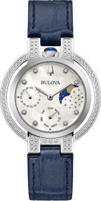 Ladies' Moon Phase Rubaiyat Diamond Watch