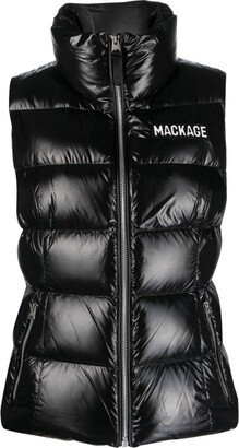 Logo-Patch Padded Gilet-AP