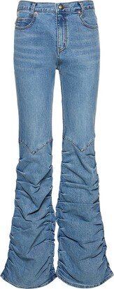 New Martina western boots wrinkle jeans