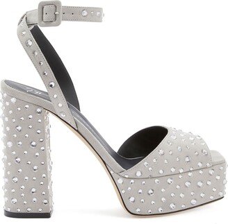 New Betty Sparkle 120mm platform sandals