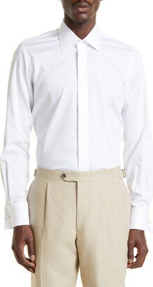 Thom Sweeney Cotton & Lyocell Dress Shirt