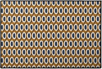 Door Mats: Honey Combo - Mustard Yellow Door Mat, Multicolor