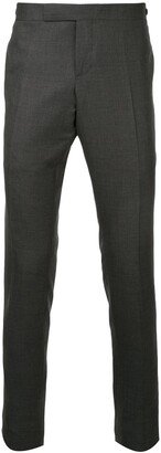 Low Rise Skinny Side Tab Trouser In Super 120’s Twill