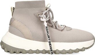 KG Kurt Geiger Lowell knit high-top sneakers