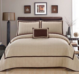 Copper Grove Ocala Beige Quilt 8-piece Set