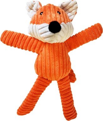Jojo Modern Pets Victor The Fox - Corduroy Squeaker Plush Dog Toy