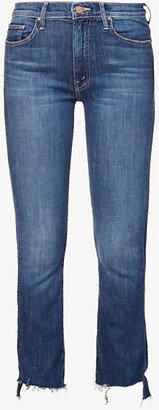 Womens Girl Crush The Insider Crop-leg Mid-rise Straight Jeans