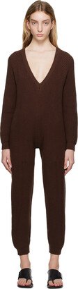 Brown Danube Jumpsuit