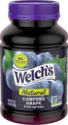 Welch's Natural Concord Grape Spread - 27oz