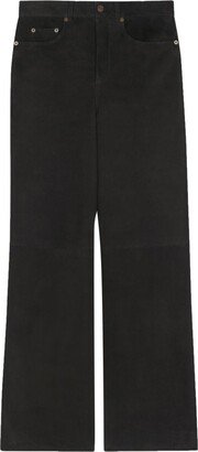 Low-Rise Wide-Leg Trousers-AD