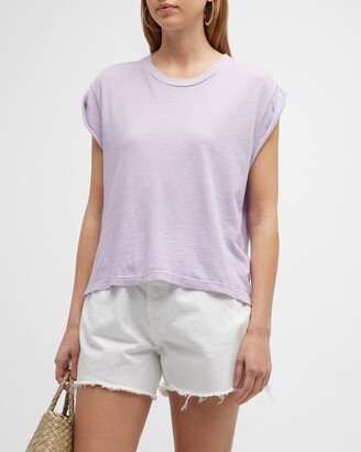 Kelsey Rolled Sleeve Tee