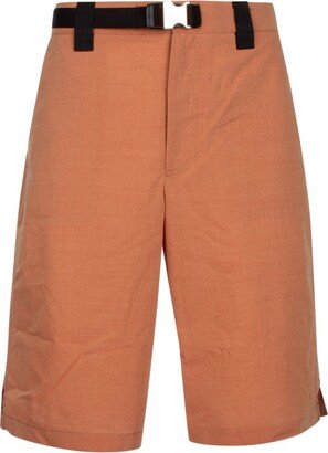 Knee-Length Bermuda Shorts-AC