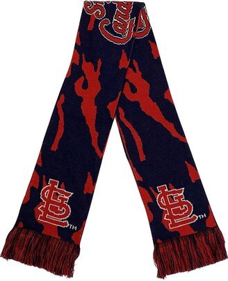 Men's and Women's Foco St. Louis Cardinals Tonal Camo Scarf - Navy, Red