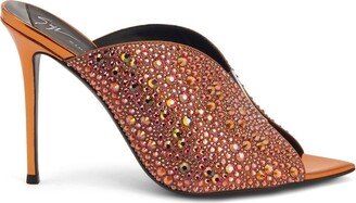 Intriigo Sparkle embellished mules