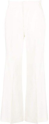 Wide-Leg Virgin-Wool Trousers-AA