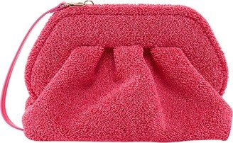 Bouclé Strapped Clutch Bag