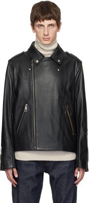 Black JW Anderson Edition Leather Jacket