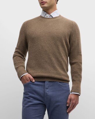 Sid Mashburn Men's Thermal Stitch Cashmere Sweater