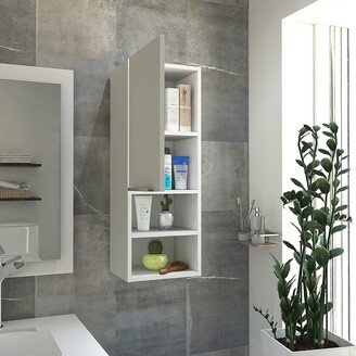 Rectangle 2-Shelf Bathroom Medicine Cabinet-AA