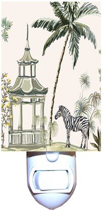 Vintage India Zebra Decorative Night Light