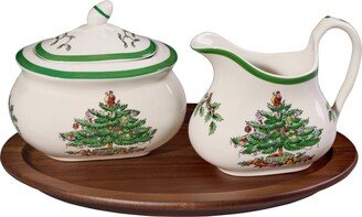 Portmeirion x Ted Baker Christmas Tree 4-Piece Serving Set