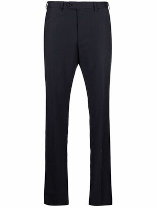 Tapered-Leg Tailored Trousers-AX