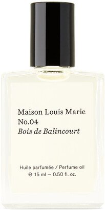 No.04 Bois De Balincourt Perfume Oil, 15 mL