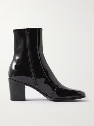 Beau Patent-Leather Boots