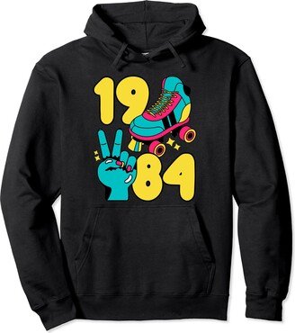 80s Nostalgia 1984 Vibes 1984 Retro Raised In The 80s Old School Nostalgia Vibes Pullover Hoodie
