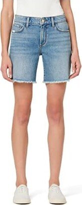 The 7 Lara Bermuda Shorts w/ Fray Hem (So Proud) Women's Shorts