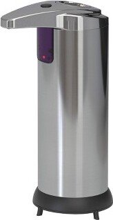 7.6oz Touchless Hands Free Automatic Soap and Sanitizer Dispenser Stainless Steel Products