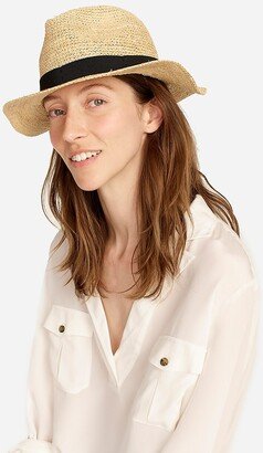Packable straw hat